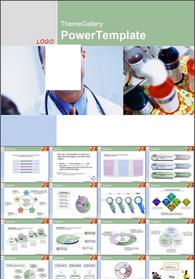 医学药剂实验PPT模板