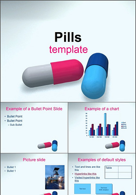 胶囊－医学行业PPT模板