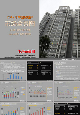 中国房地产市场全景分析ppt模板