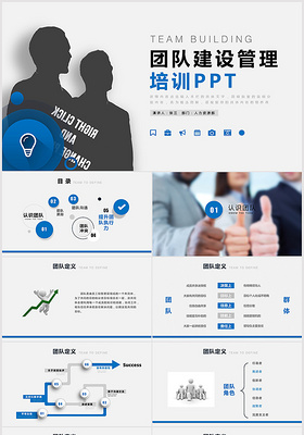 企业公司团队建设管理PPT