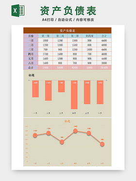 公司负债时间分段统计表